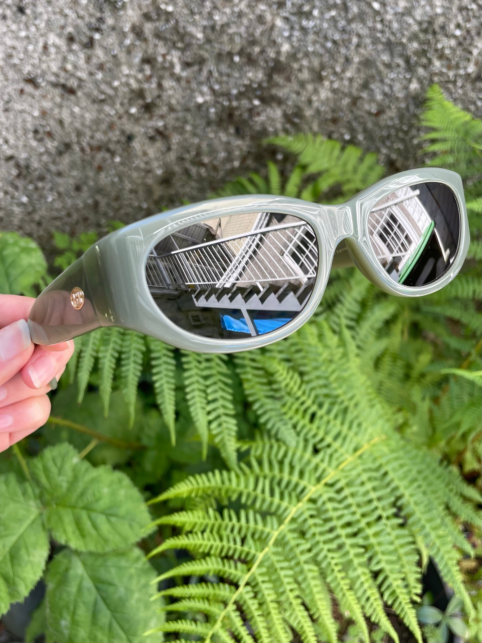 Crap Eyewear - Funk Punk - Faded Olive – Woo To See You™