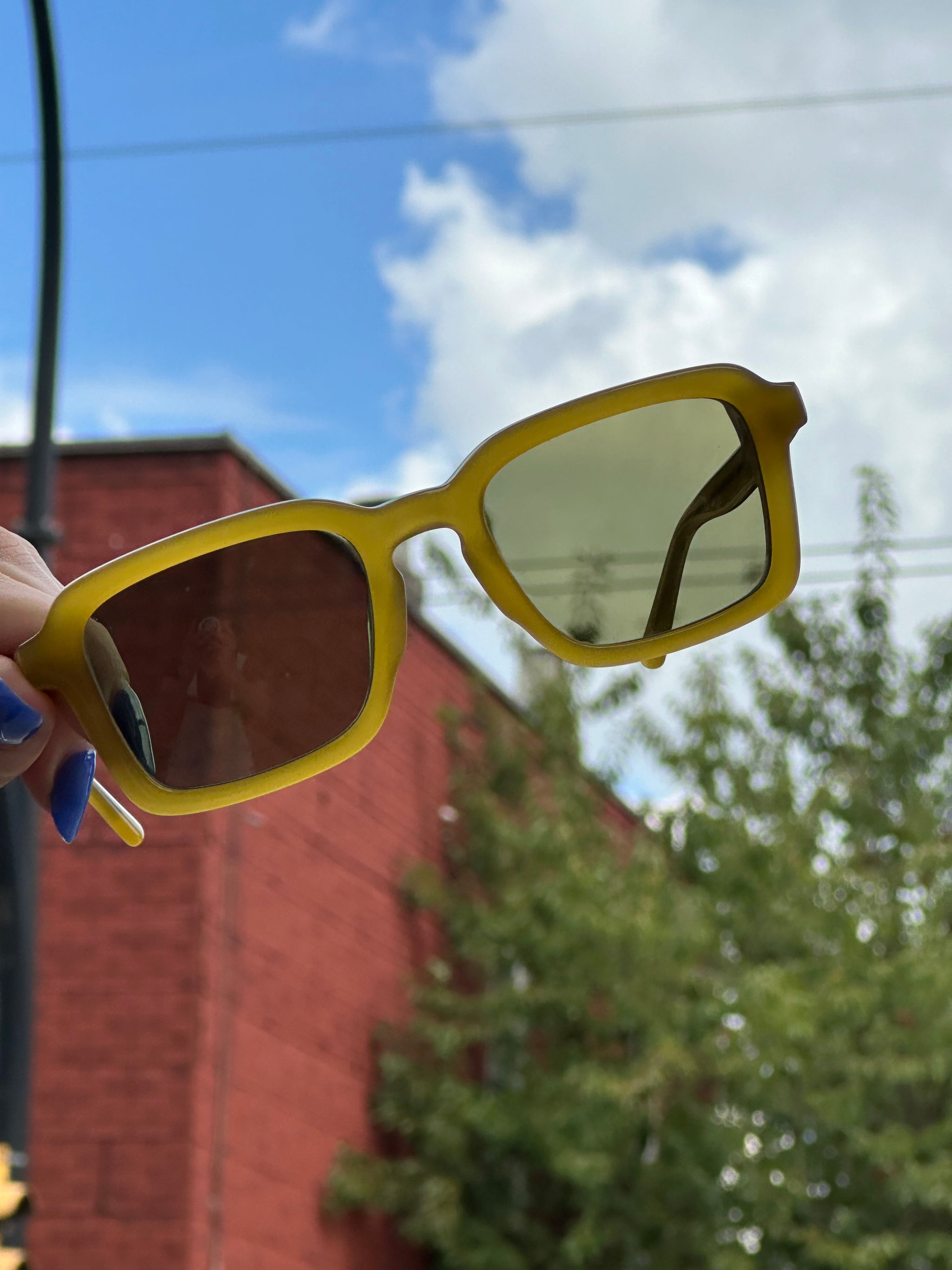 Crap Eyewear - The Heavy Tropix - Agave/Polarized Olive – Woo To