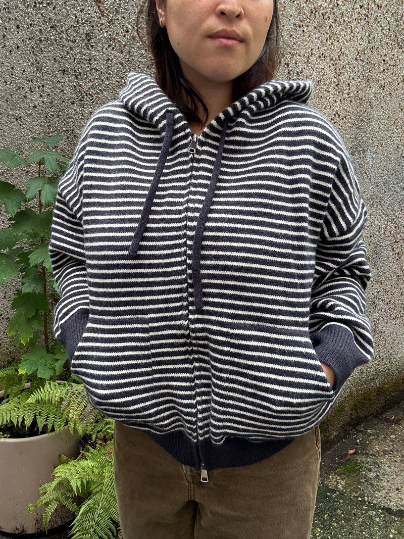 Knitted Zip Up 092113