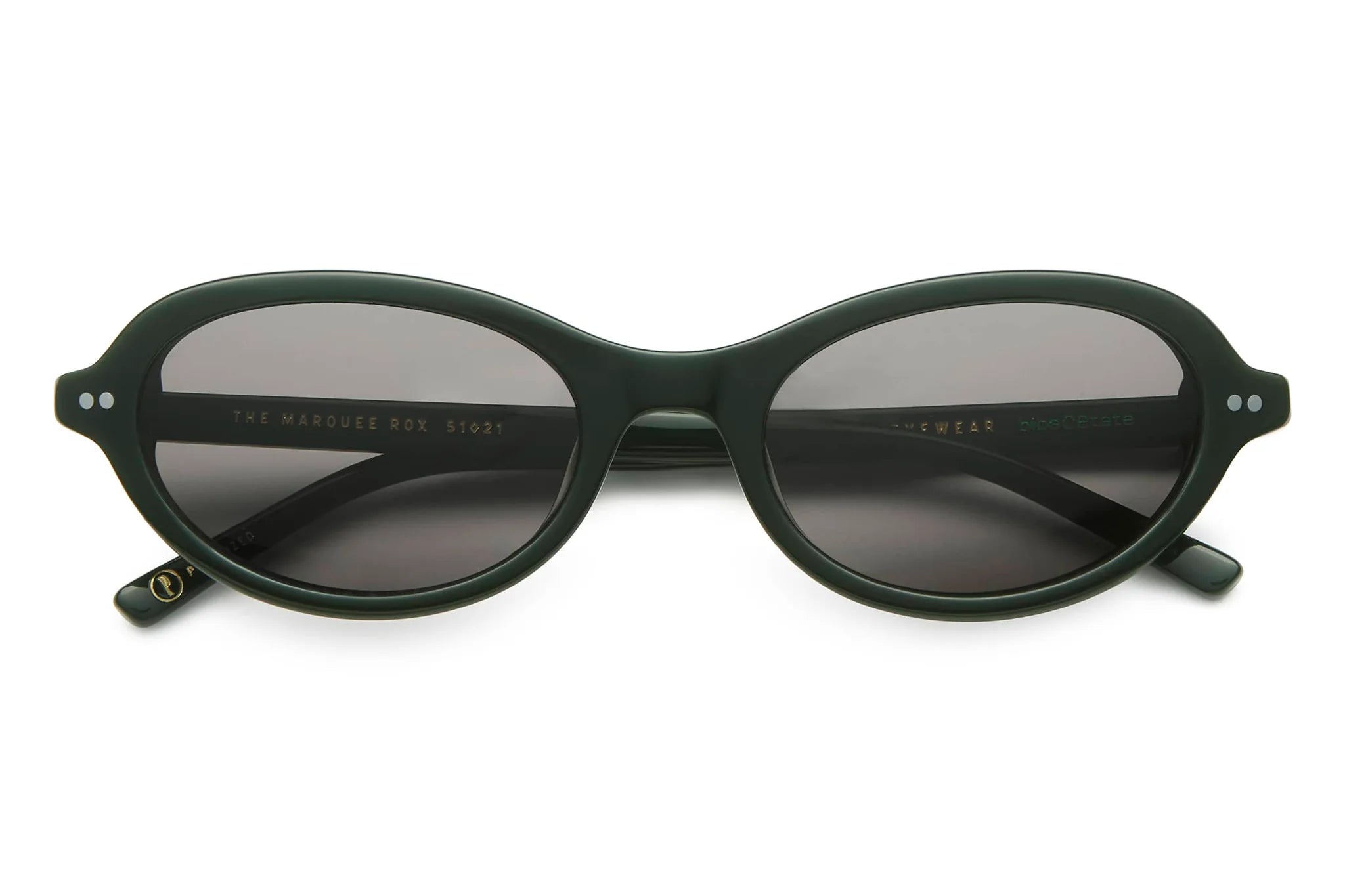 Crap Eyewear - The Marquee Rox - Midnight Forest/Polarized Smoke
