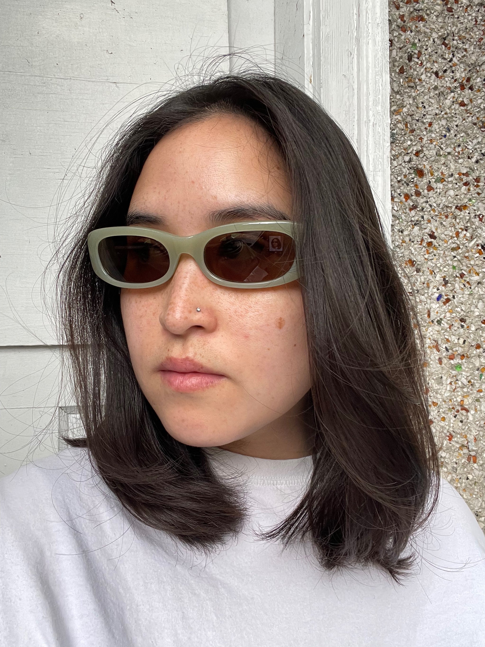Crap Eyewear - Void Pixie - Artichoke Bio / Sandstone – Woo To See