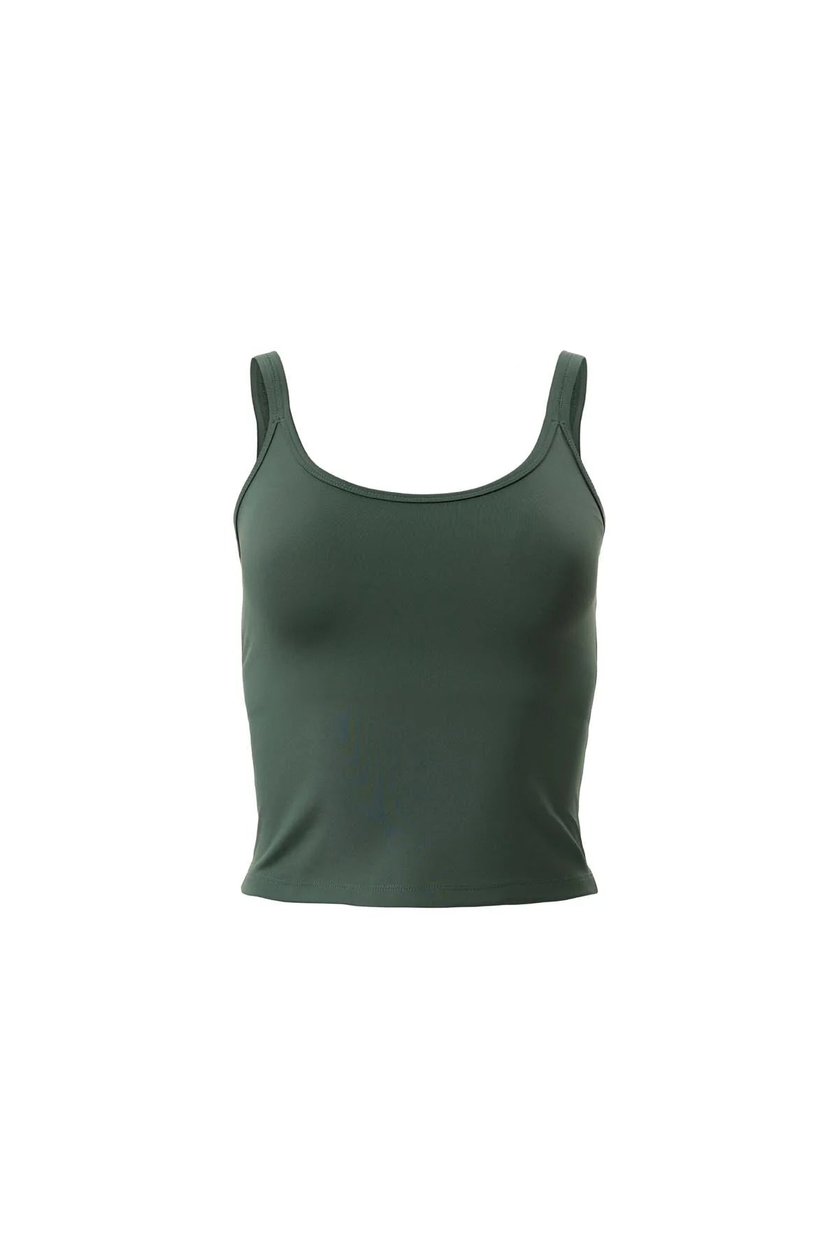 Girlfriend Collective Gemma Scoop Tank - Moss – Woo To See You™