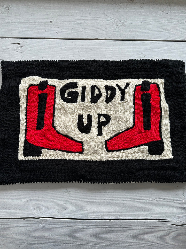 I'm Kinda Busy Giddy Up Rug - Woo To See You™