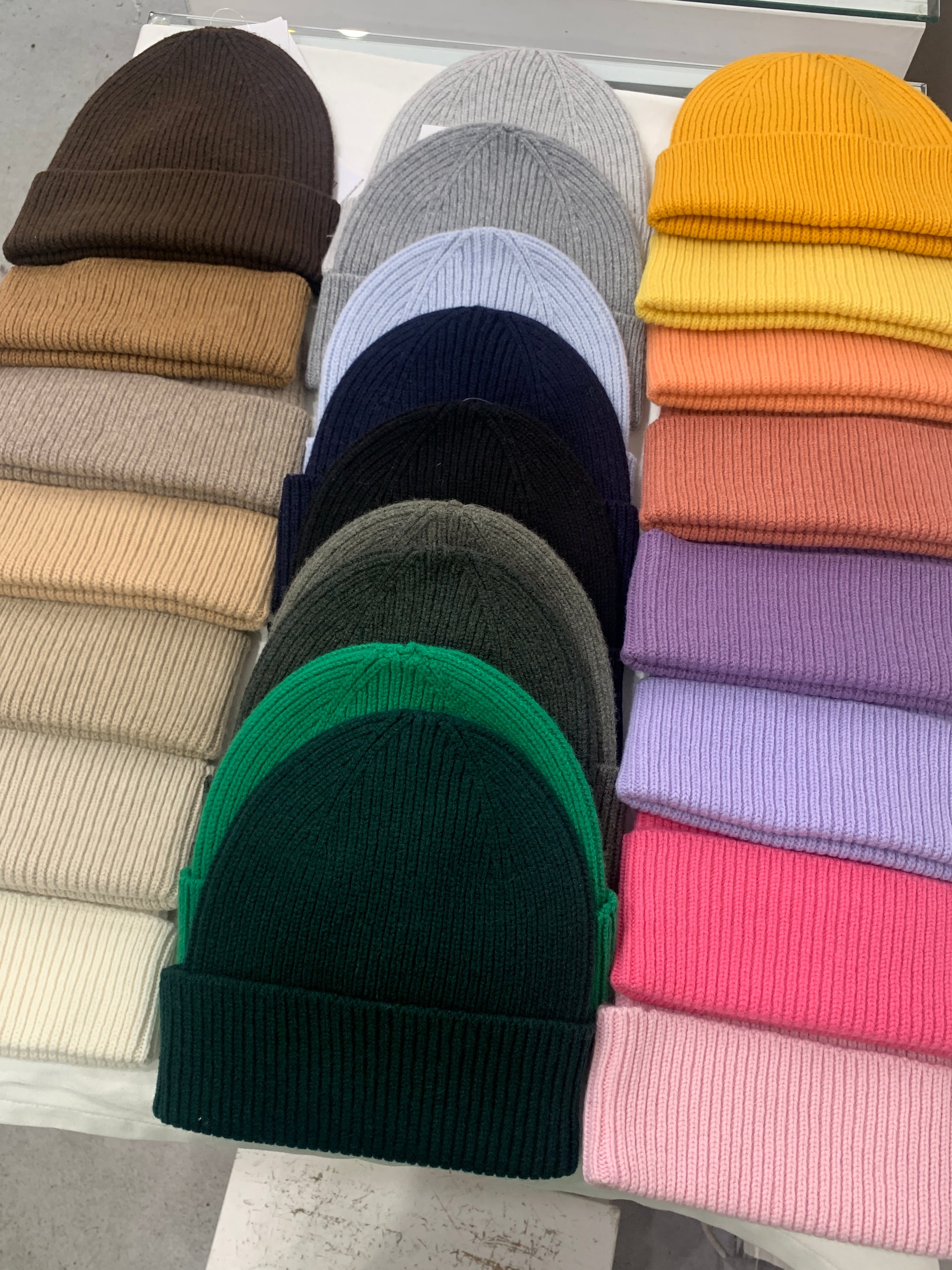 Colorful Standard Merino Wool Beanie in Burned Yellow Colorful Standard Colorful Standard Merino Wool Beanie in Burned Yellow Colorful Standard